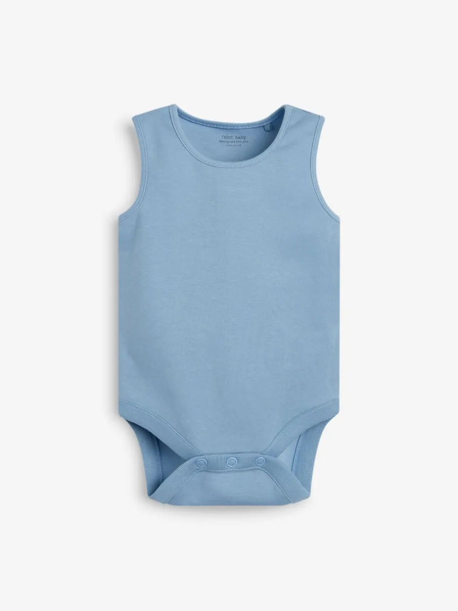 Rompertjes En Hemdjes|Rompertjes En Hemdjes*Next Blauw - Babyrompertjes met hemdje