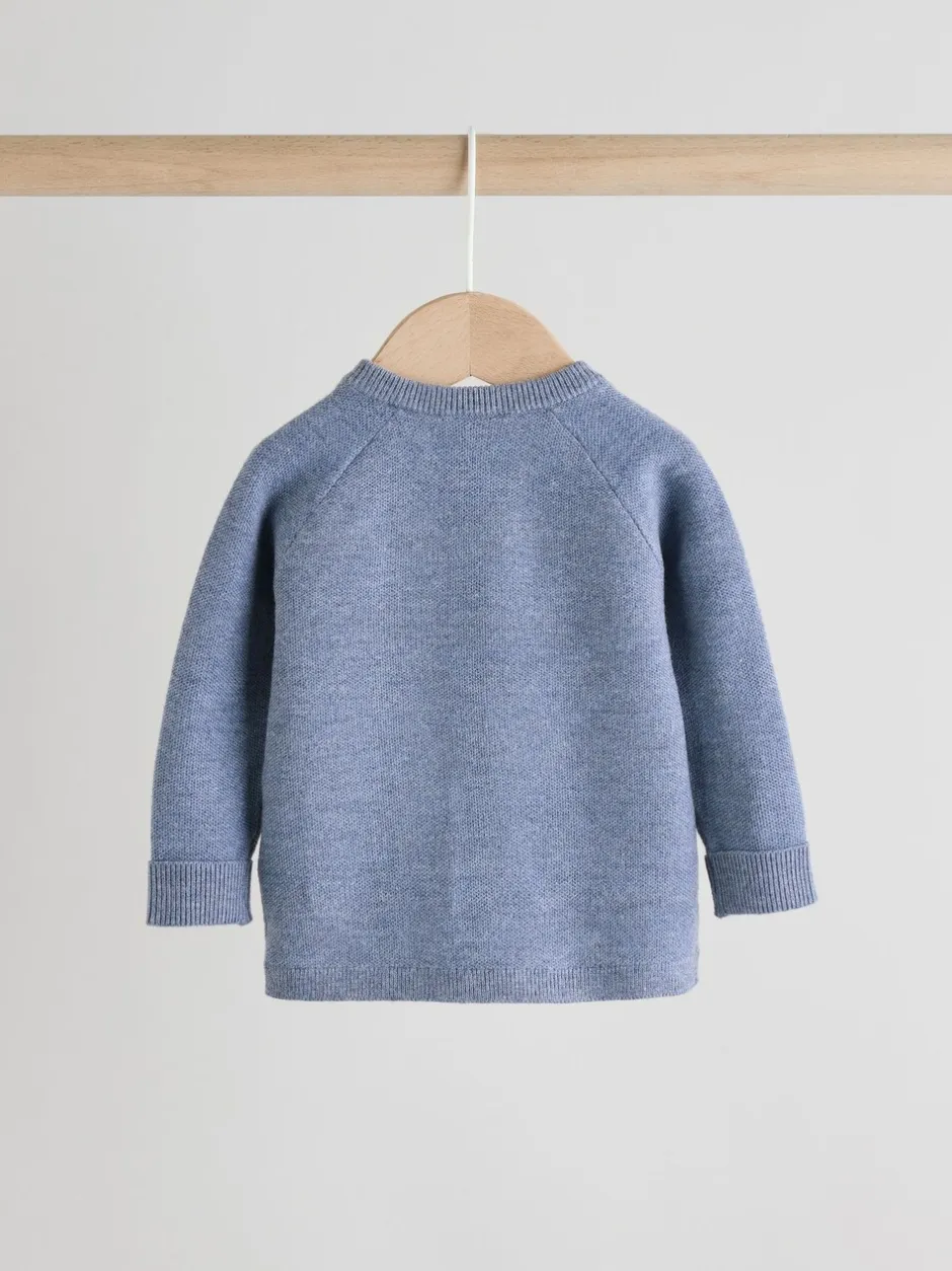 Sets En Combisets|Truien En Breisels*Next - Babyset met gebreide trui en legging (0mnd-2jr) Blauw