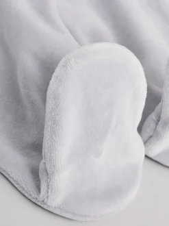 Babypakjes En Babypyjama's*Next Blauw - Babyslaappakje met teddybeertextuur (0 mnd - 3 jr)