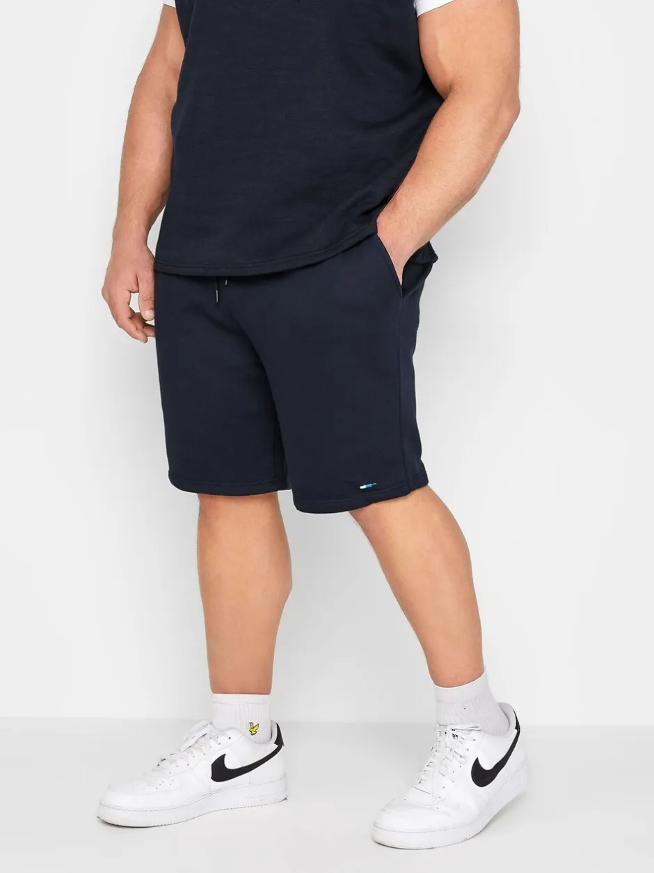 Shorts*BadRhino Big & Tall - Jersey Shorts Blauw