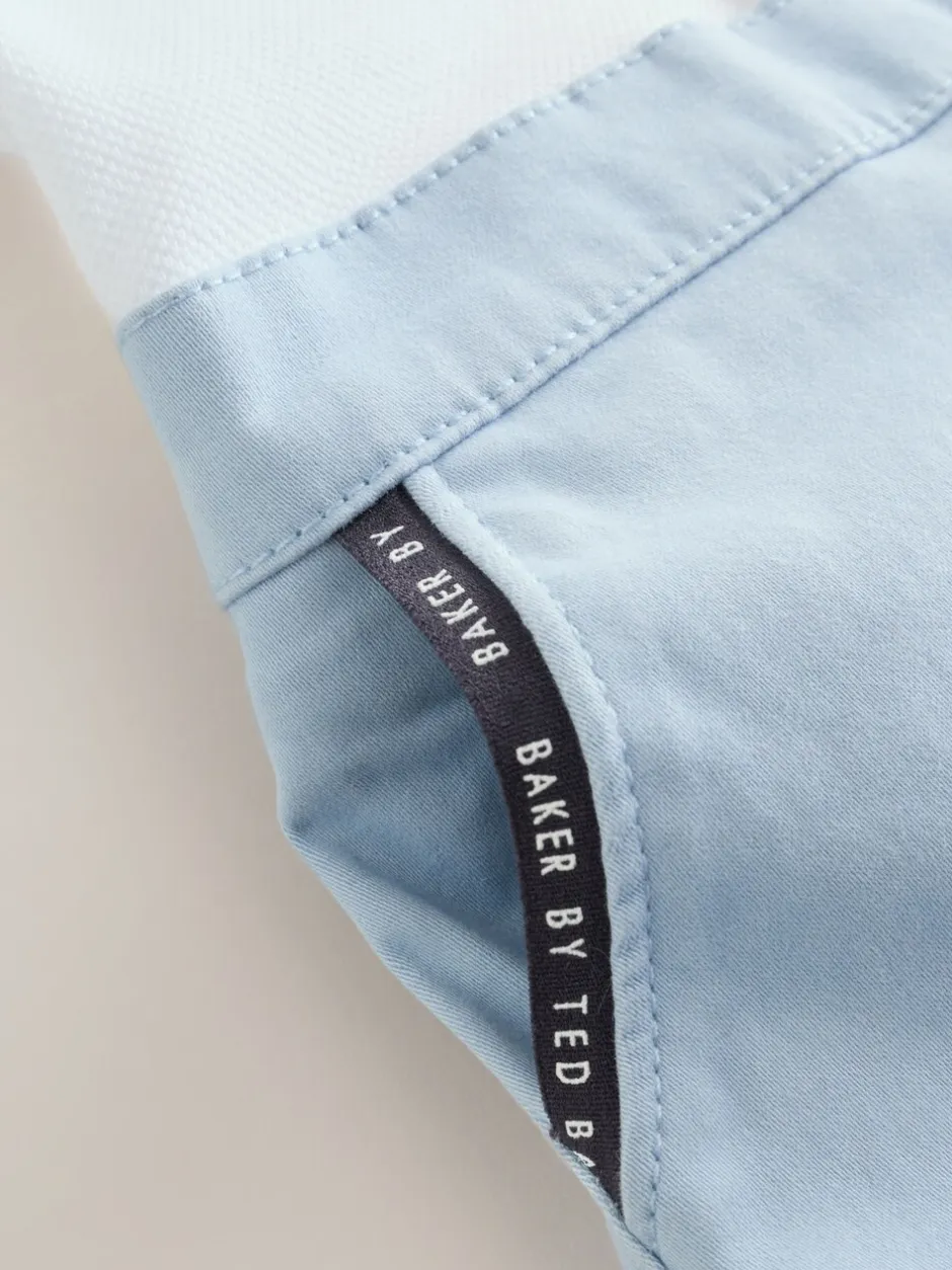 Rompertjes En Tuinbroeken*Baker by Ted Baker - - Modieus tweedelig lijkend rompertje Blauw