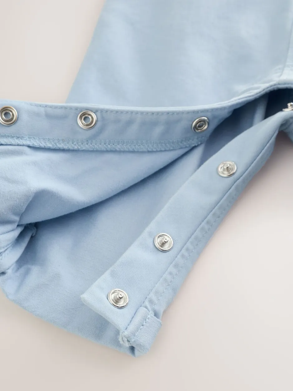 Rompertjes En Tuinbroeken*Baker by Ted Baker - - Modieus tweedelig lijkend rompertje Blauw