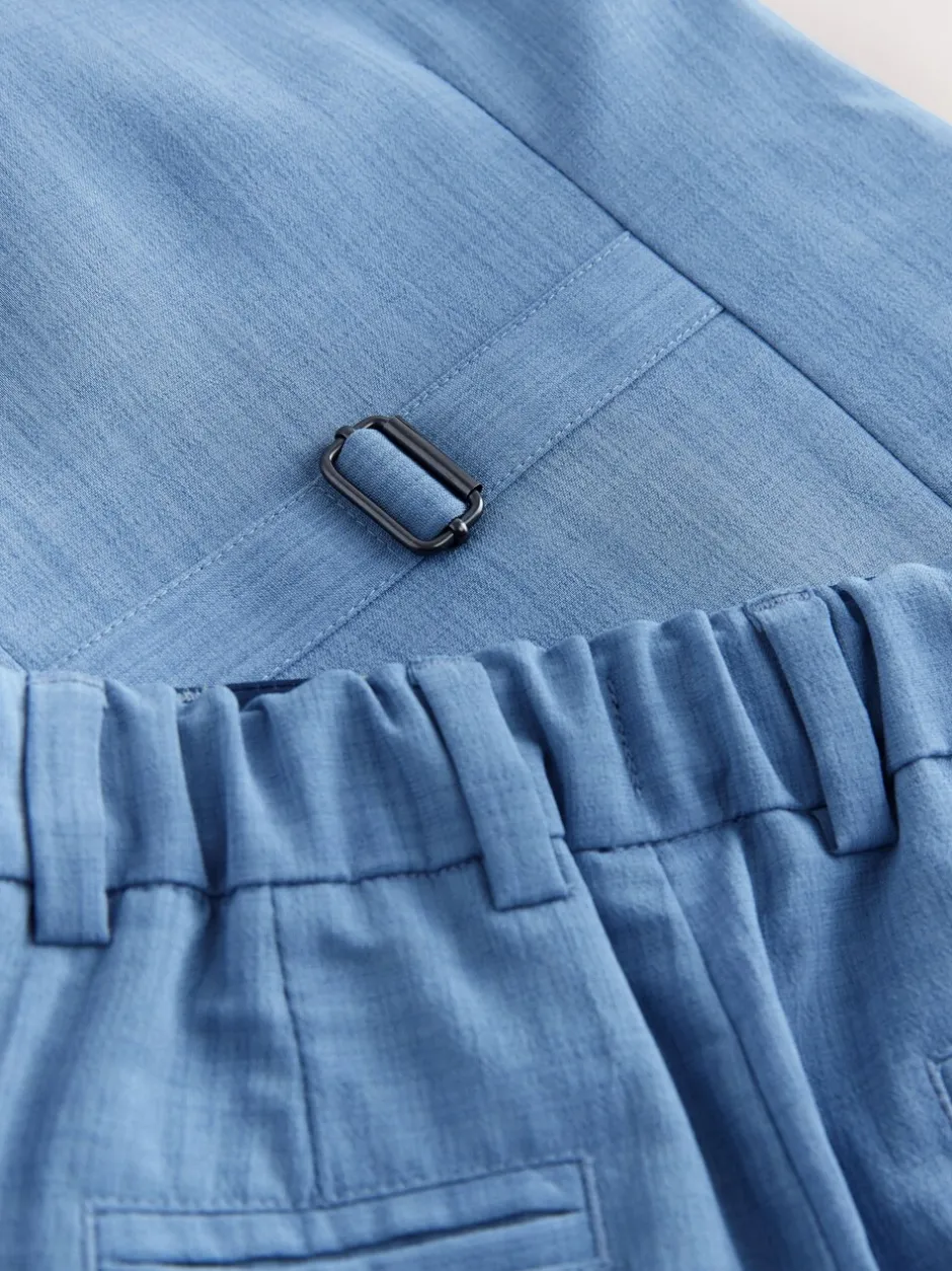 Gelegenheidskleding|Kostuums En Herenvesten*Baker by Ted Baker - set van overhemd, gilet en short Blauw