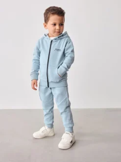 Joggingbroeken|Sweaters En Hoody´S*Baker by Ted Baker - 100% katoenen (0 - 6 jr) driedelig trainingspakset Blauw