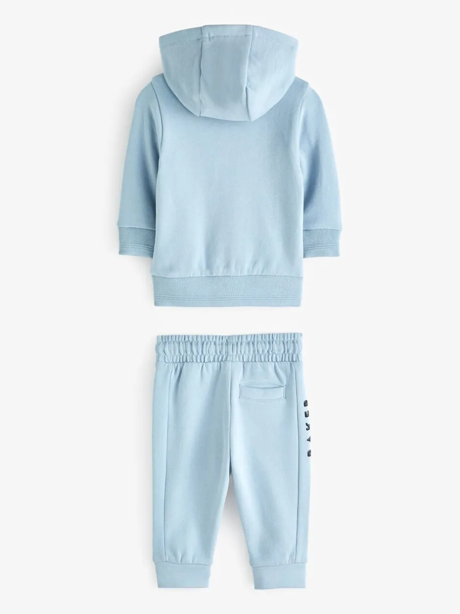 Joggingbroeken|Sweaters En Hoody´S*Baker by Ted Baker - 100% katoenen (0 - 6 jr) driedelig trainingspakset Blauw