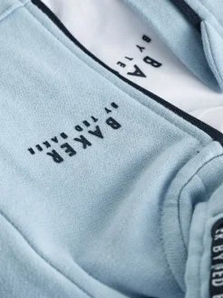 Joggingbroeken|Sweaters En Hoody´S*Baker by Ted Baker - 100% katoenen (0 - 6 jr) driedelig trainingspakset Blauw