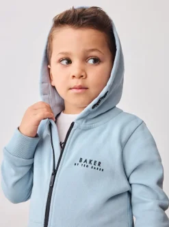 Joggingbroeken|Sweaters En Hoody´S*Baker by Ted Baker - 100% katoenen (0 - 6 jr) driedelig trainingspakset Blauw
