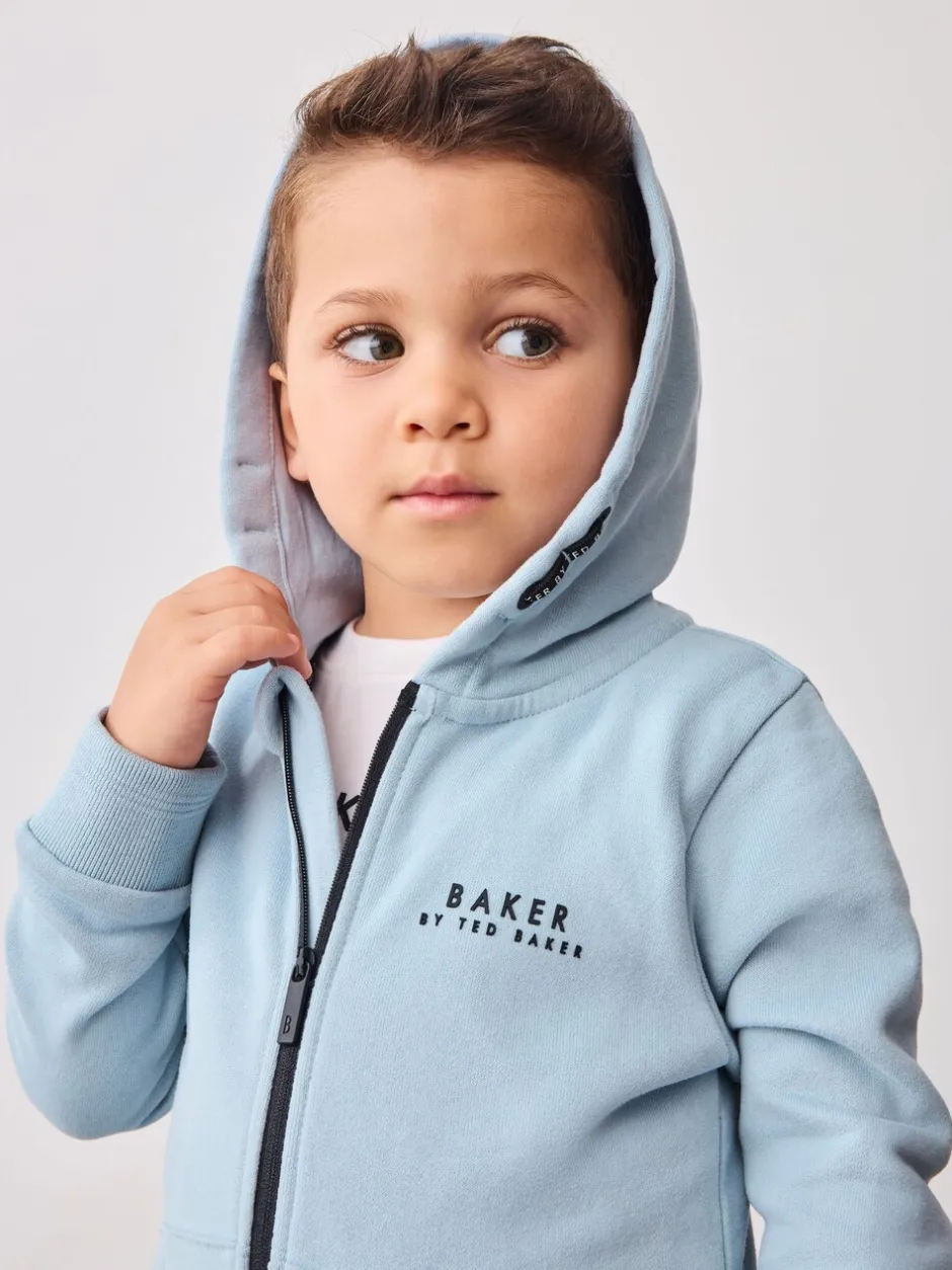 Joggingbroeken|Sweaters En Hoody´S*Baker by Ted Baker - 100% katoenen (0 - 6 jr) driedelig trainingspakset Blauw