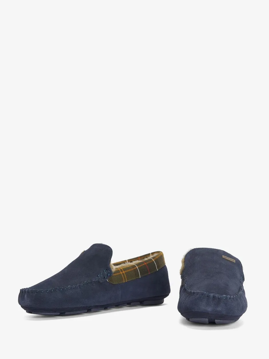Pantoffels|Barbour - ® Tartan Monty Moccasin Slippers Blauw