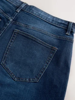 Jeans|Next Blauw - Barrel Fit Classic Stretch Jeans