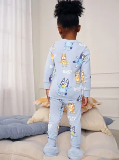 Nachtkleding En Pyjama's|Pyjama's*Next Blauw - Bluey behaaglijke pyjama (12mnd-8jr)