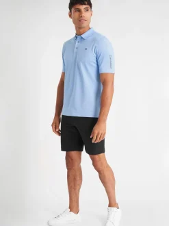 Sportkleding|Poloshirts*Calvin Klein Golf Blauw - Uni poloshirt
