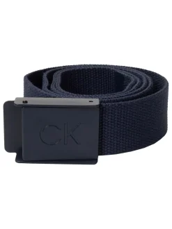Riemen En Bretels*Calvin Klein Golf - Monogram Buckle Belt Blauw