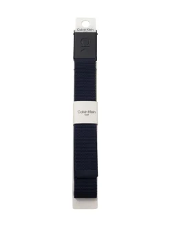Riemen En Bretels*Calvin Klein Golf - Monogram Buckle Belt Blauw