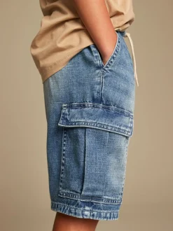 Shorts|Next - Cargoshort (3-16jr) Blauw
