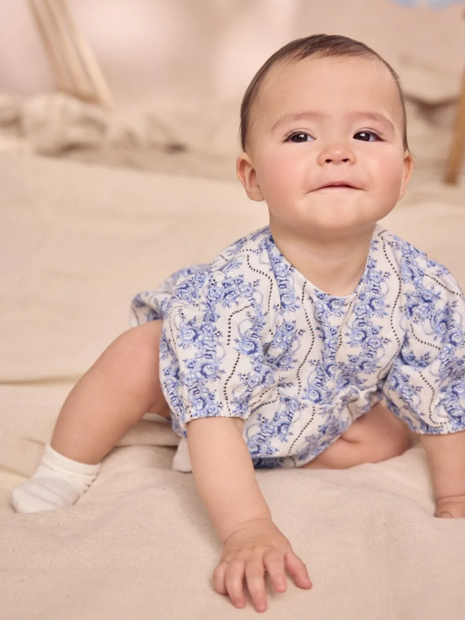 Rompertjes En Tuinbroeken|Next Blauw - Cath Kidston Baby Rompertje