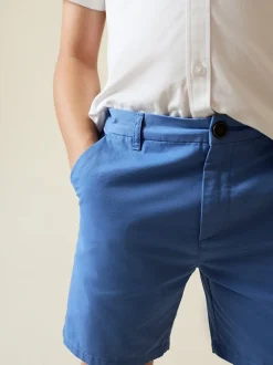 Shorts*Next Blauw - Chinoshort (3-16 jr)