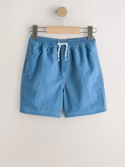 Badkleding*Next - Contrast Stitch Swim Shorts (3-16yrs) Blauw