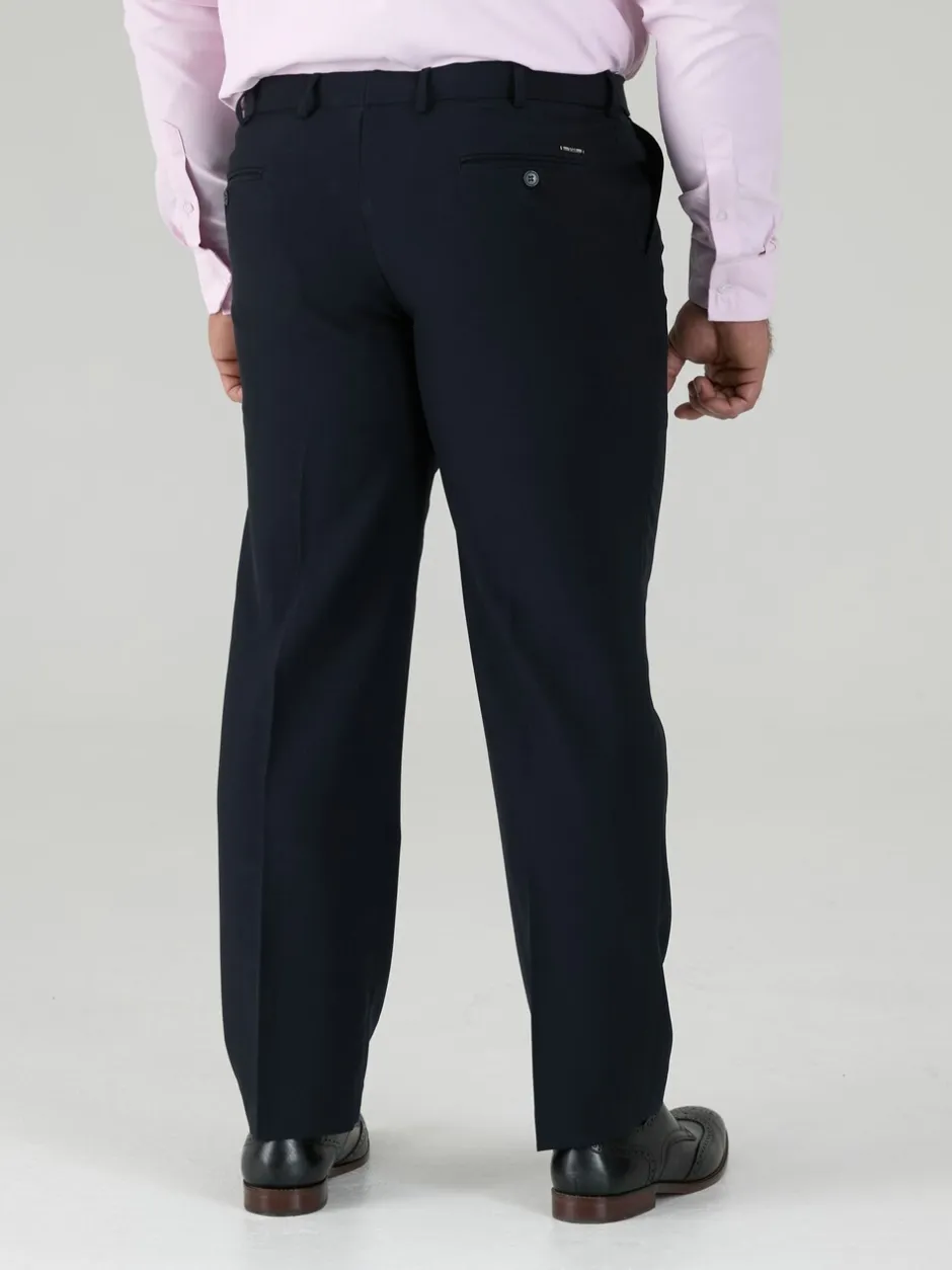 Formele Broek|D555 - MAX Xtenda Waist Trousers Blauw