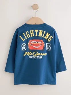 T-Shirts|Tops*Next - Disney Cars Long Sleeve T-Shirt (9mths-8yrs) Blauw
