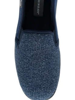 Pantoffels|Dunlop - dubbele inzet Volle pantoffels Blauw