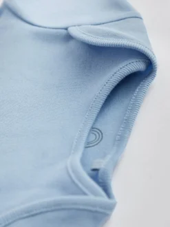 Rompertjes En Hemdjes|Rompertjes En Hemdjes*Next Blauw - Effen babyrompertjes