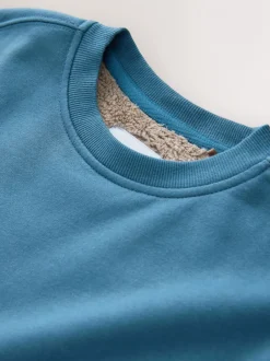 Nachtkleding En Pyjama's|Pyjama's*Next Blauw - Enkele behaaglijke fleece pyjama (3 - 16 jr)