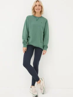 Leggings En Joggingbroeken|Fat Face - FatFace Full Length Leggings Blauw