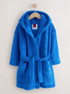 Kamerjassen*Next Blauw - Fleece badjas (1,5-16jr)