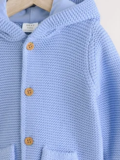Truien En Breisels*Next Blauw - Gebreid babyvest (0 mnd- 2 jr)