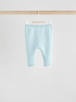 Truien En Breisels|Sets En Outfits|Next - Gebreide trui en leggings babyset (0mnd-3jr) Blauw