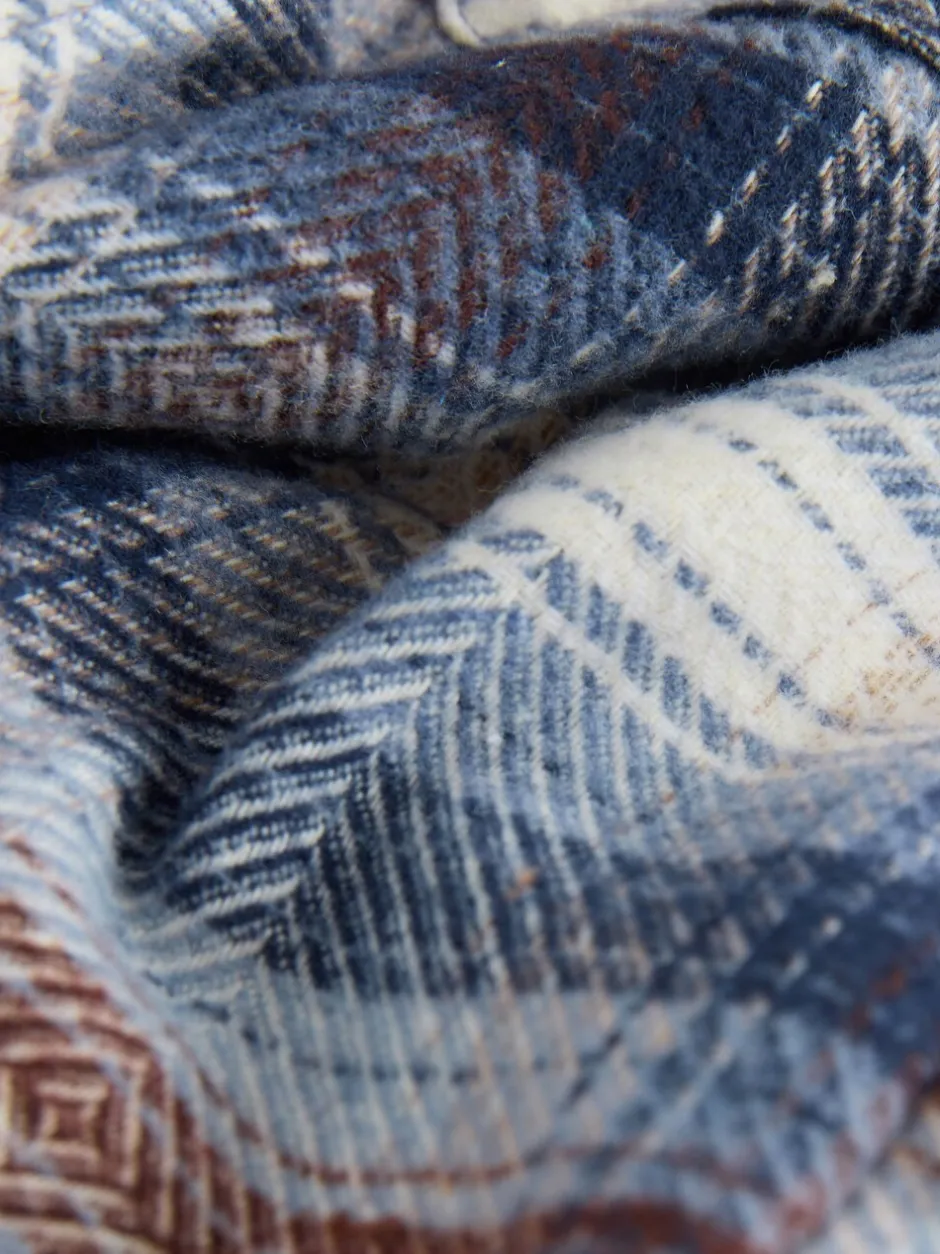 Jassen, Jacks En Kinderwagenpakjes|Jassen En Jacks*Next - Geruite shacket met borgvoering (3mnd -7jr) Blauw
