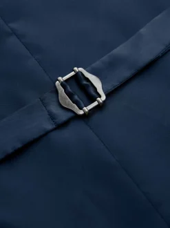 Vesten|Next - Gilet van getextureerde wolmix Blauw