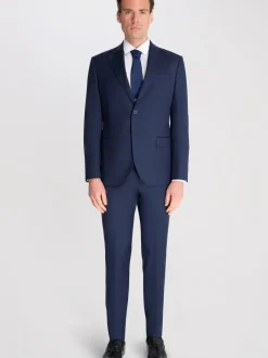 Vesten*Harry Brown - Raffi Slim Fit Suit Waistcoat Blauw