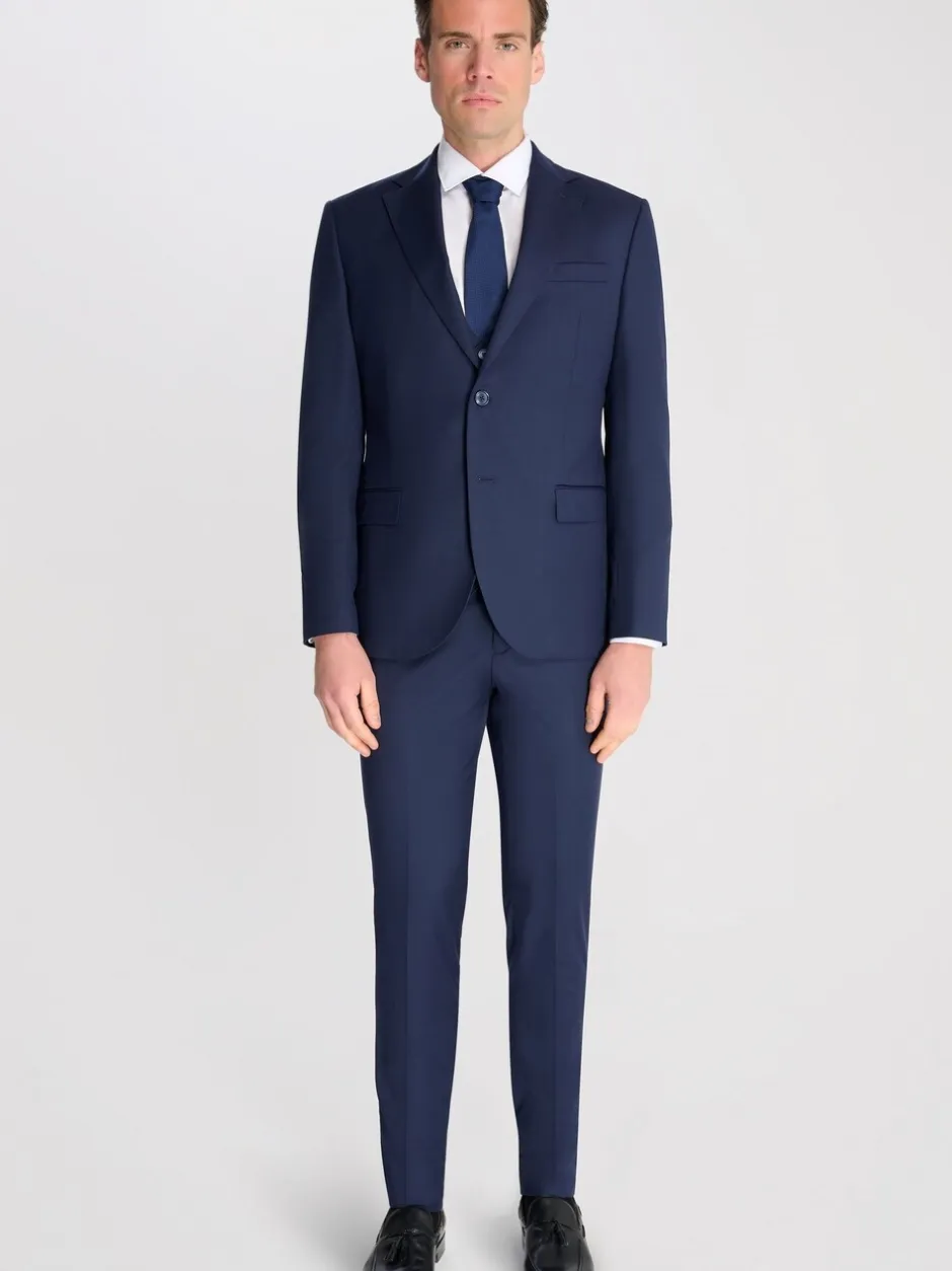 Vesten*Harry Brown - Raffi Slim Fit Suit Waistcoat Blauw