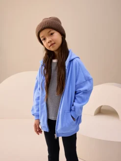 Sweaters En Hoody´S|Next Blauw - Hoodie met doorlopende rits (3-16 jr)