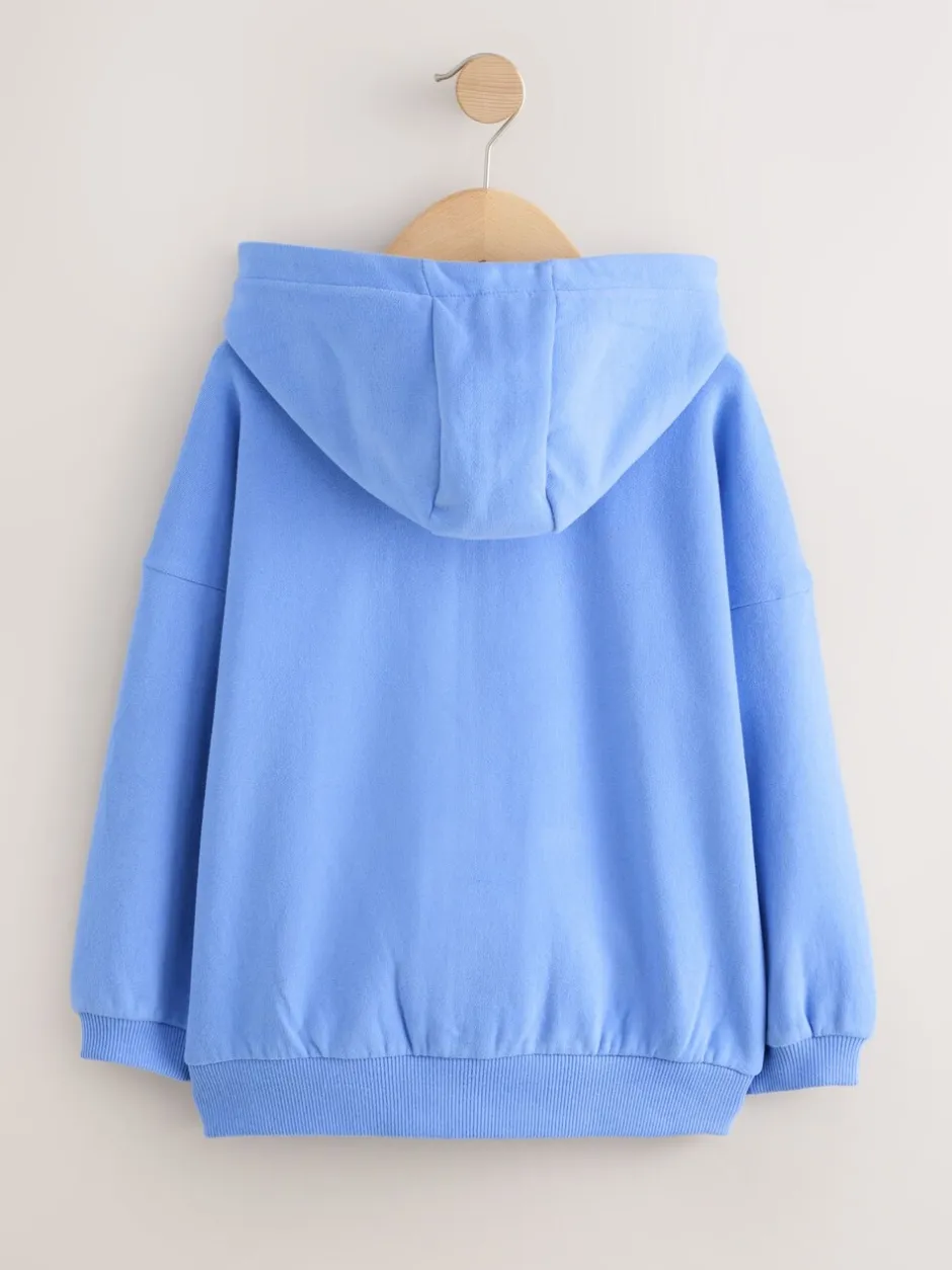 Sweaters En Hoody´S|Next Blauw - Hoodie met doorlopende rits (3-16 jr)