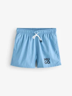 Badkleding*HUGO - Paolo Swim Shorts Blauw