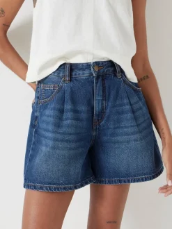 Shorts*Hush - Larissa Denim Shorts Blauw