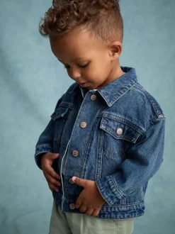 Jassen, Jacks En Kinderwagenpakjes|Jassen En Jacks|Next - Jack (3 mnd-10 jr) Blauw