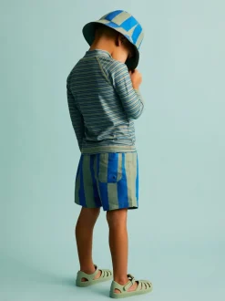 Badkleding|KIDLY by MORI - Swim Shorts Blauw