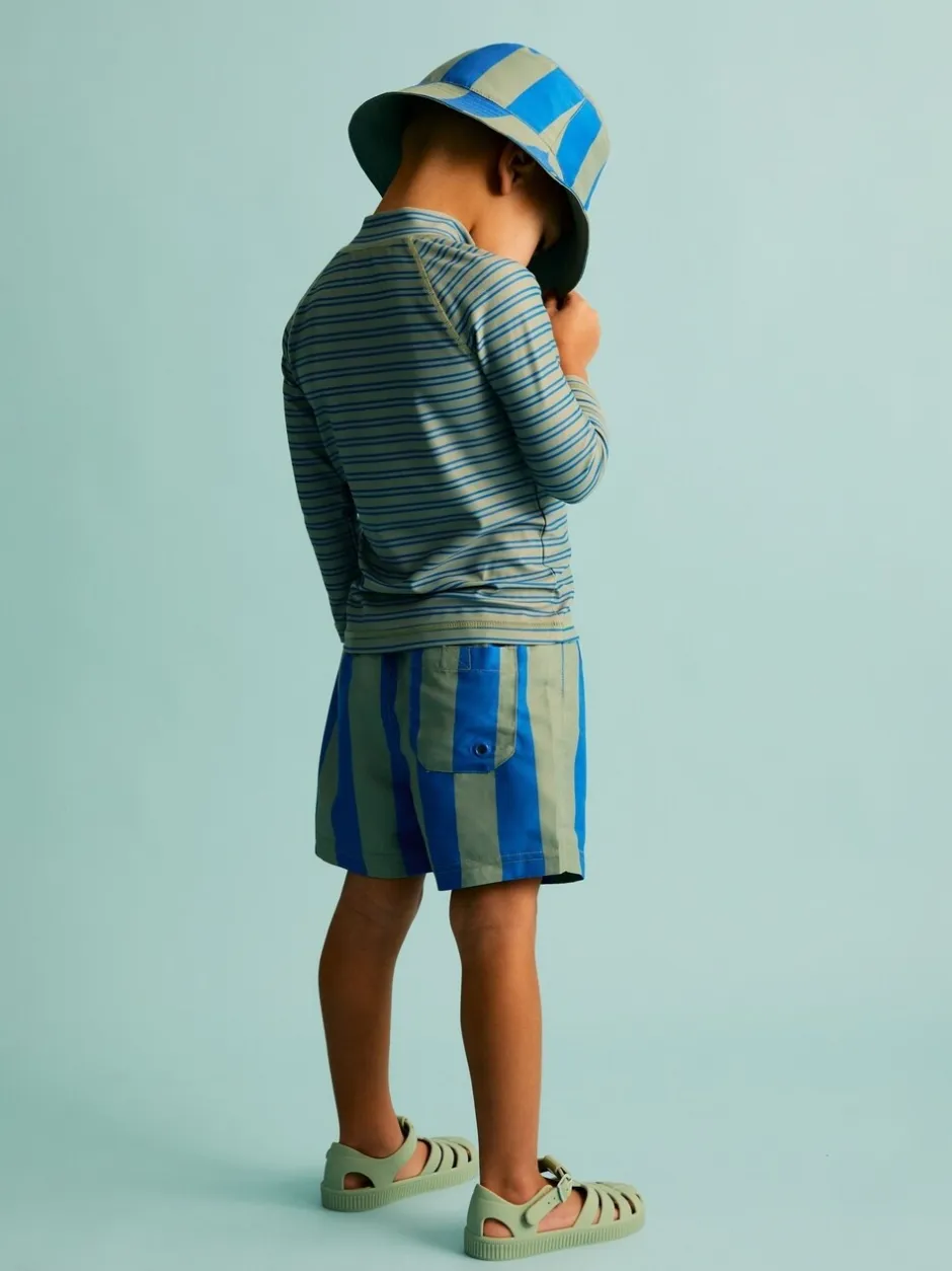 Badkleding|KIDLY by MORI - Swim Shorts Blauw