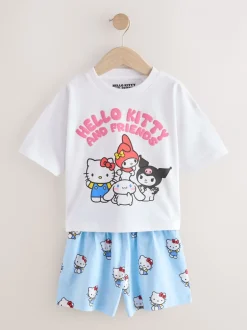 Nachtkleding En Pyjama's|Pyjama's*Next Blauw - Korte Hello Kitty pyjama's 2 set (3-14jaar)