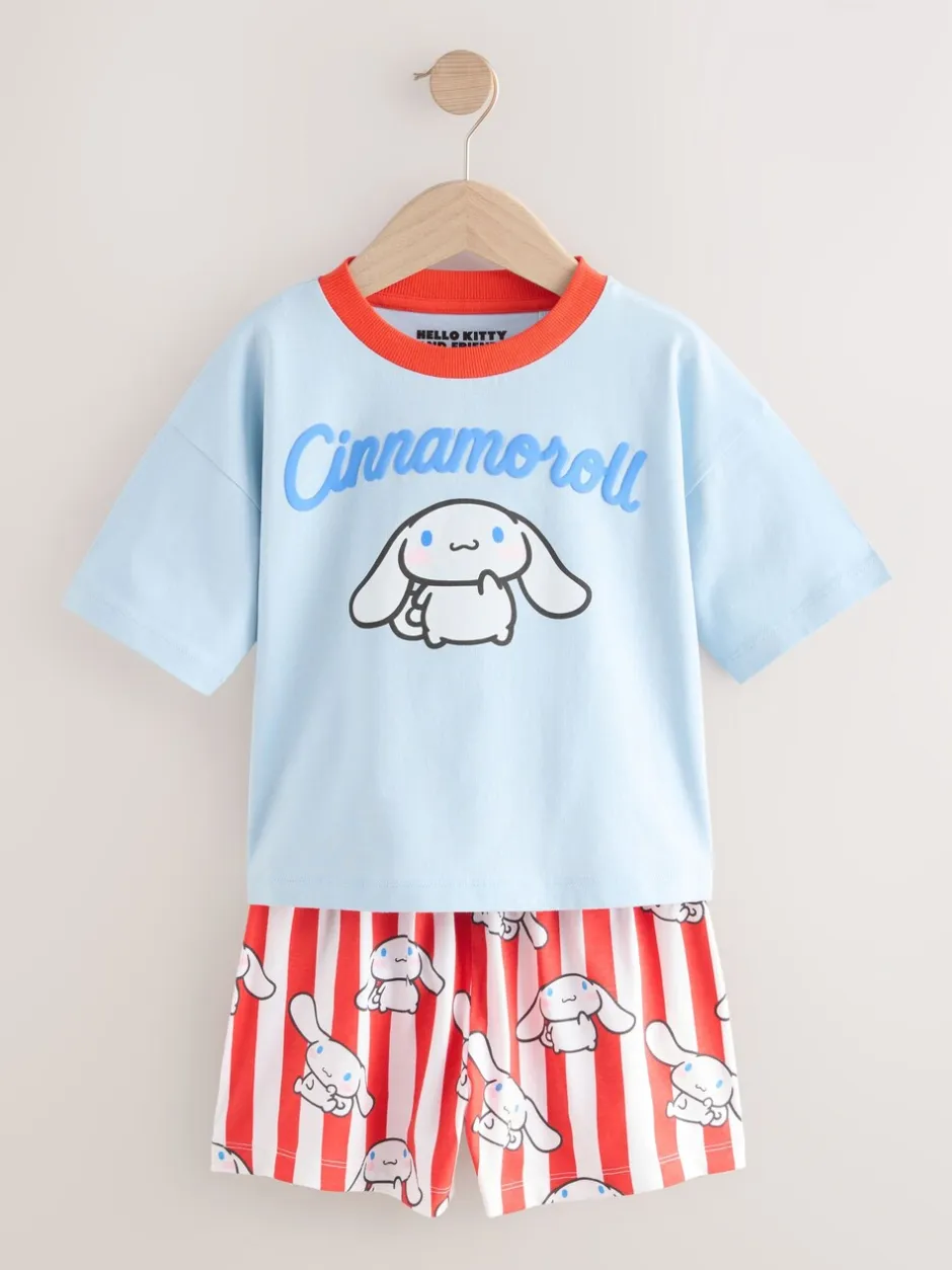 Nachtkleding En Pyjama's|Pyjama's*Next Blauw - Korte Hello Kitty pyjama's 2 set (3-14jaar)