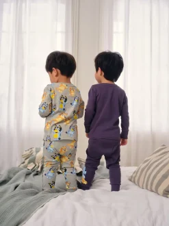 Pyjama's*Next Blauw - License Bluey Snuggle Pyjamas 2 Pack (12mths-8yrs)