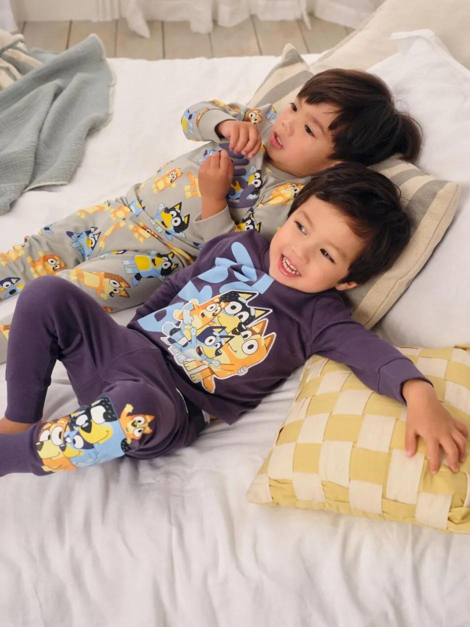 Pyjama's*Next Blauw - License Bluey Snuggle Pyjamas 2 Pack (12mths-8yrs)
