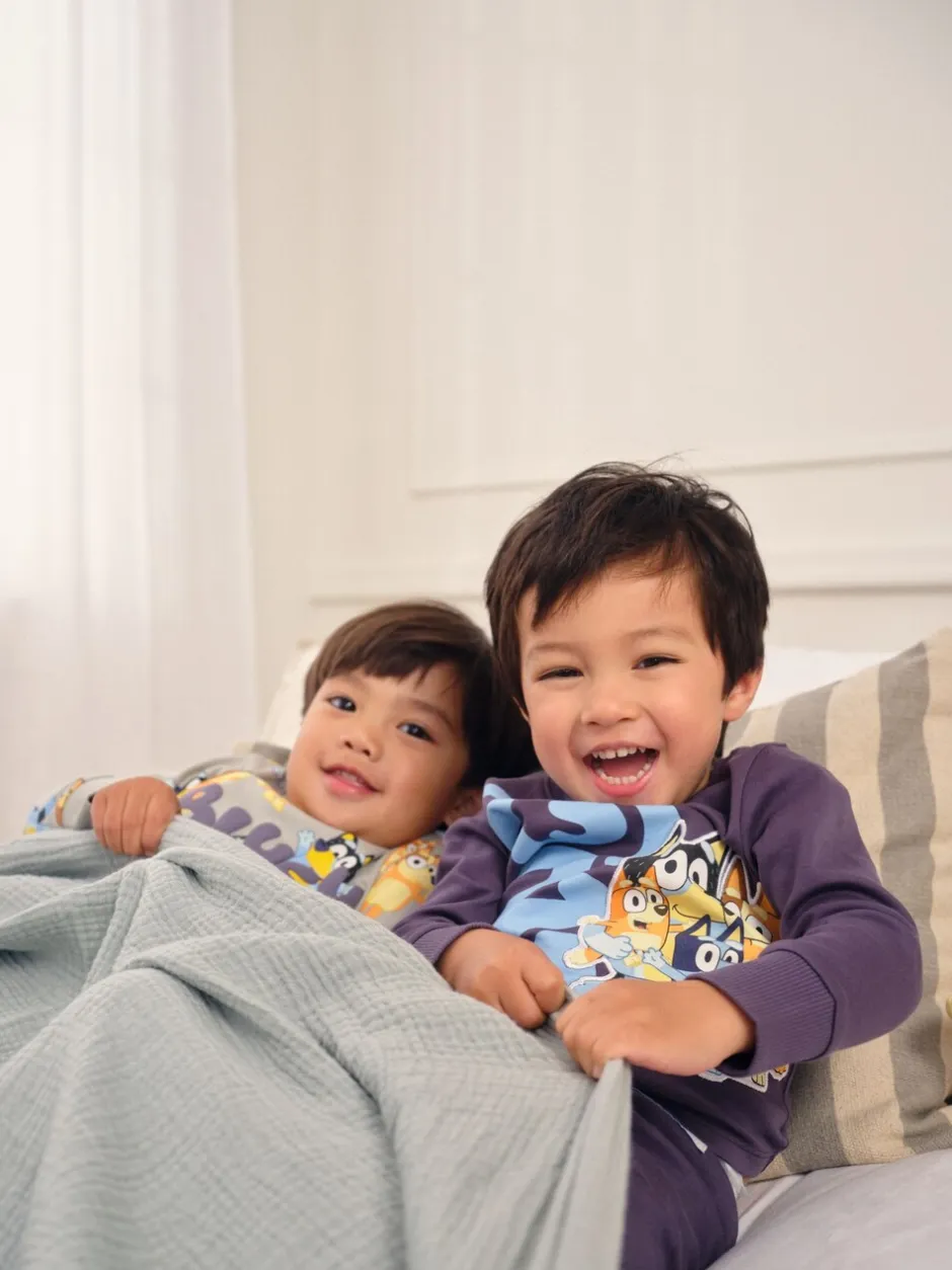 Pyjama's*Next Blauw - License Bluey Snuggle Pyjamas 2 Pack (12mths-8yrs)