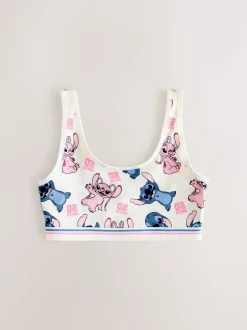 Alle Ondergoed|Next Blauw - Lilo And Stitch Disney Cropped Tops 3 Stuks (5-16jr)