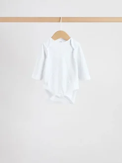 Rompertjes En Hemdjes|Rompertjes En Hemdjes*Next Blauw - Long Sleeved Baby Bear Bodysuit