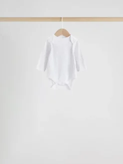 Rompertjes En Hemdjes|Rompertjes En Hemdjes|Next Blauw - Long Sleeved Baby Bear Bodysuit